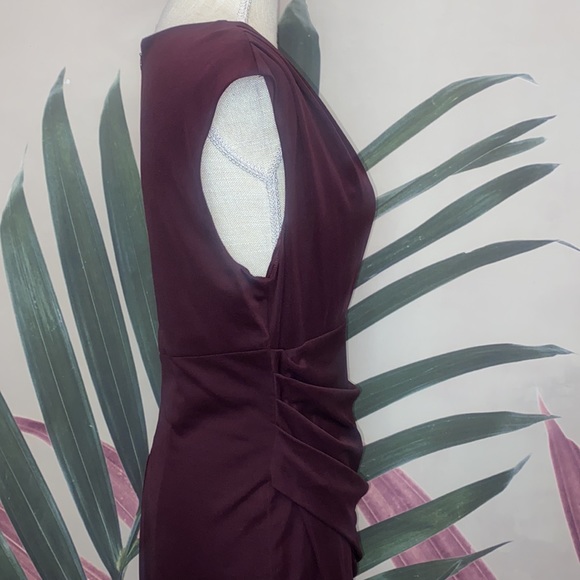 WHBM Sleeveless Surplice Wrap Dress - Picture 8 of 13